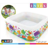Детский надувной бассейн INTEX «Аквариум» 57471, квадратный